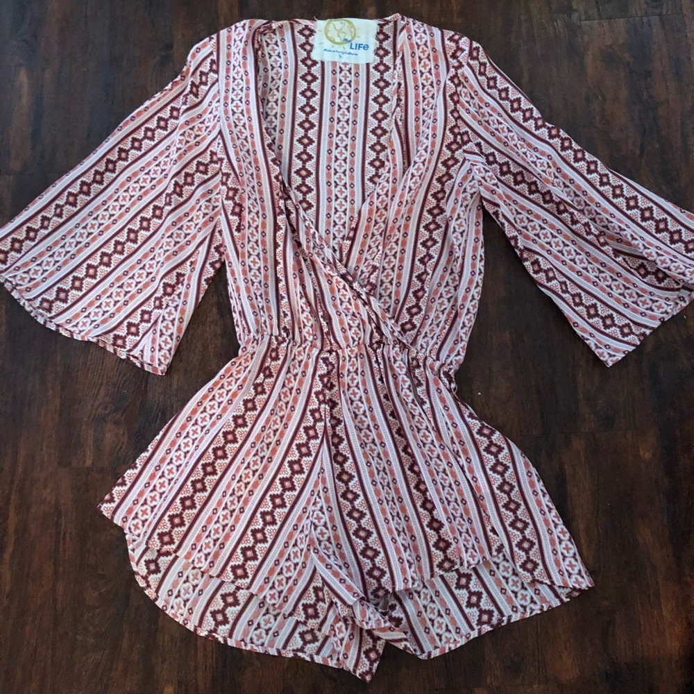 Blue Life Romper!